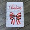 Great Papers! Christmas Bow Card Keeper with Rings and Template, 9.5" x 6.5" Cover, 1 each